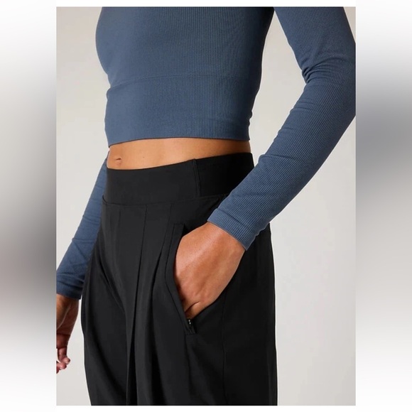 Athleta Brooklyn Heights High Rise Wide Leg Pants - Picture 4 of 11